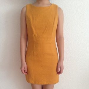 Mustard Dress